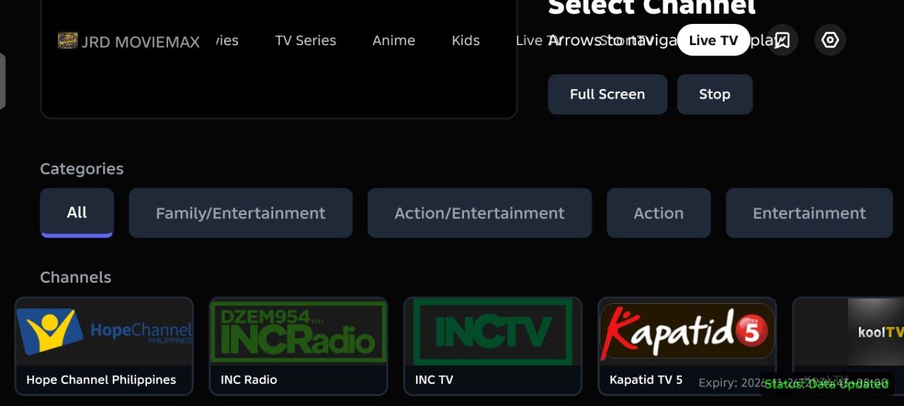 JRD MovieMax Live TV