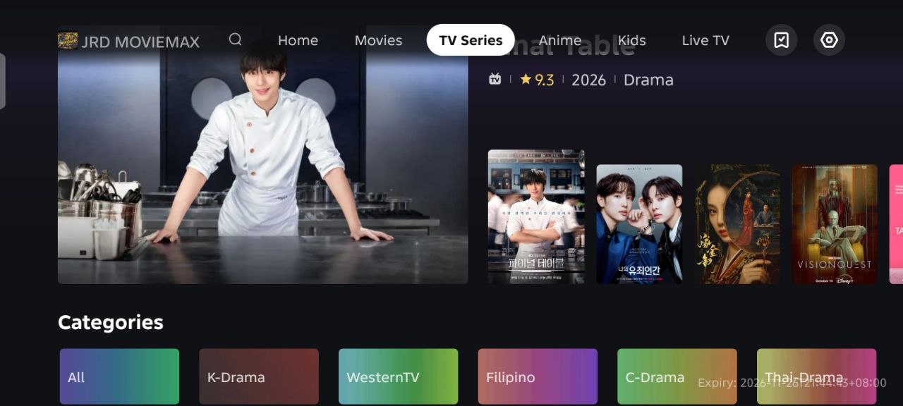JRD MovieMax TV Series